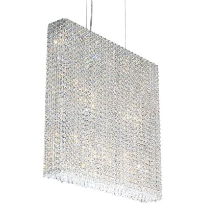 Refrax Linear Suspension by Schonbek Lighting - Starlight Lighting USA and Canada